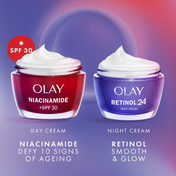 Olay Retinol 24 Night Face Moisturiser - 50ml - Regime Skin Care at MyPerfumeShop by Olay