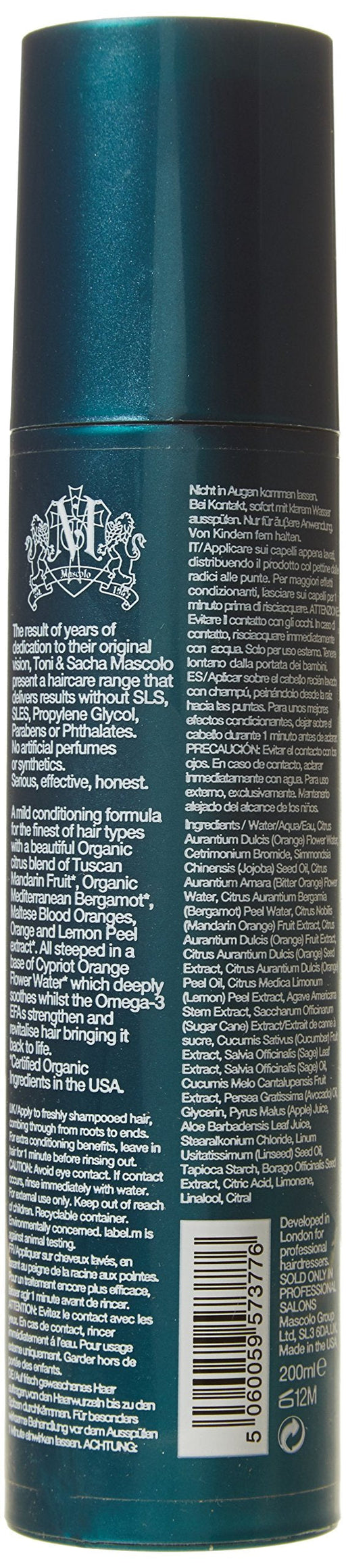 Label M Organic Orange Blossom Volumising Conditioner 300ml - Conditioners at MyPerfumeShop by Label M