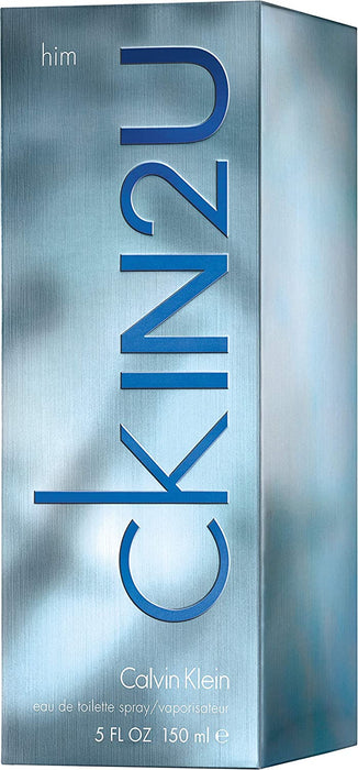 Calvin Klein CK In2u Him Eau de Toilette 150ml - Perfume & Cologne at MyPerfumeShop by Calvin Klein