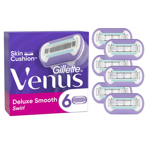 Venus Deluxe Smooth Swirl Blades - Razor Blades & Cartridges at MyPerfumeShop by Gillette