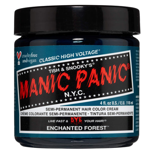 Manic Panic High Voltage Classic Semi-Permanent Hair Colour 118ml - Enchanted Forest - Beauty at MyPerfumeShop by Manic Panic