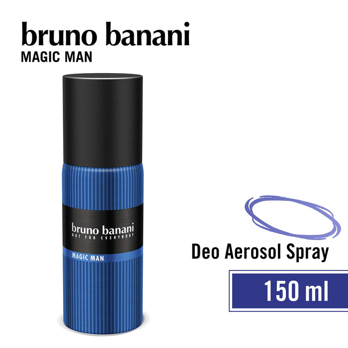 Bruno Banani Magic Man Deodorant 150ml Spray - Deodorants & Anti-Perspirants at MyPerfumeShop by Bruno Banani