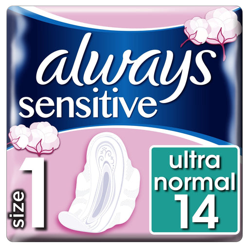 Always Soft & Fit Pads Normal Plus x 14 - Sanitary Towels at MyPerfumeShop by Procter & Gamble