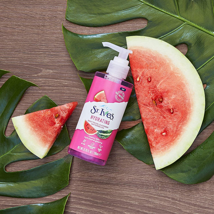 St. Ives Hydrating Watermelon Face Wash 200ml - Facial Cleansers at MyPerfumeShop by St. Ives