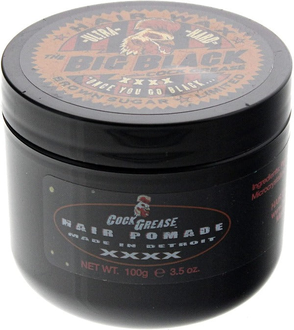 Cock Grease XXXX 'The Big Black' Hair Pomade 100g - Haircare at MyPerfumeShop by Cock Grease