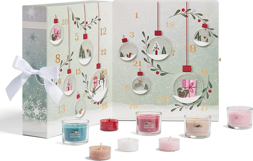 Yankee Candle 2022 Advent Calendar Book, 24 Candles + Tealight Holder - Advent Calendar at MyPerfumeShop by Yankee Candle