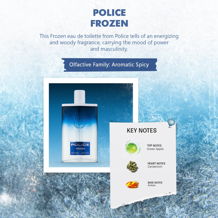 Police Frozen Eau de Toilette 100ml - Eau de Toilette at MyPerfumeShop by Police