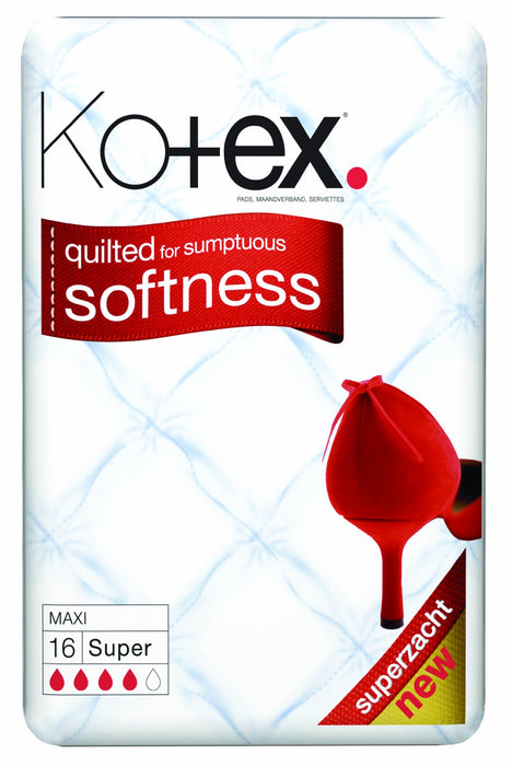 Kotex Maxi Towels Super x 16 - Sanitary Towels at MyPerfumeShop by Kotex