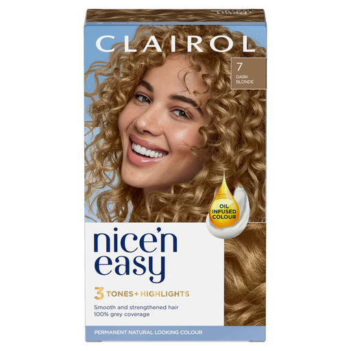 Nice & Easy Care Colour Dark Blonde 7 - Colourants at MyPerfumeShop by Clairol