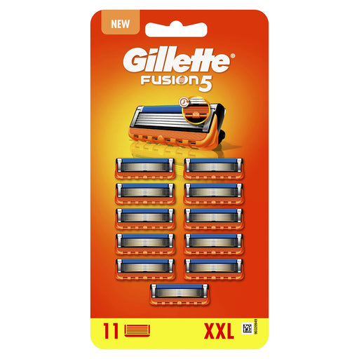 Gillette Fusion Razor Blades Refill, 11 Pack - Razor Blades & Cartridges at MyPerfumeShop by Gillette