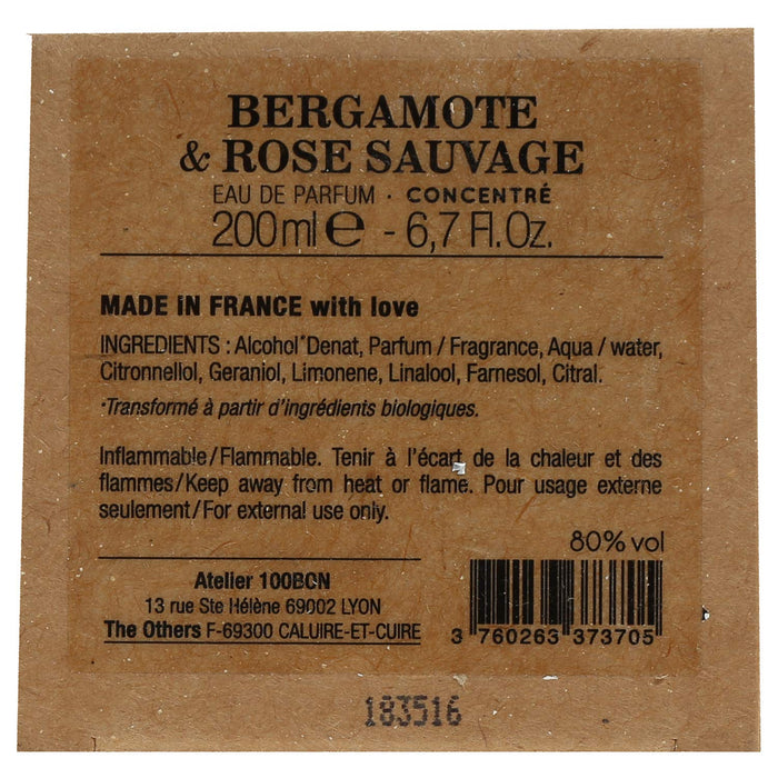 100 Bon Bergamote Et Rose Sauvage Refill Eau de Parfum 200ml - Eau de Perfume at MyPerfumeShop by 100 Bon