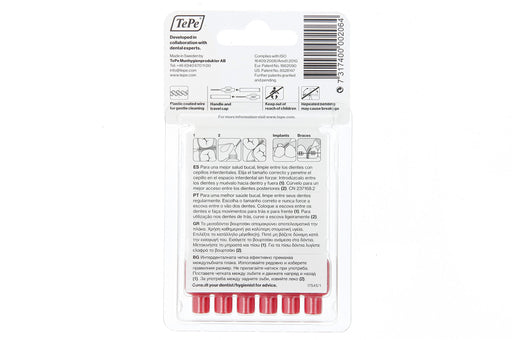 TePe Interdental Brushes Red 0.5mm x 6 - Gum Care at MyPerfumeShop by Tepe