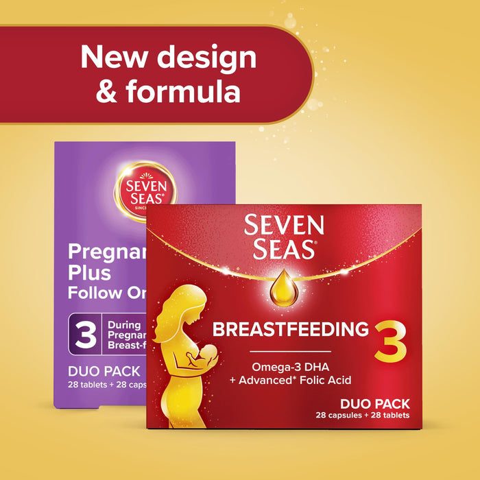 Seven Seas Breastfeeding Postnatal Supplement Capsules & 56 Tablets - Pregnancy at MyPerfumeShop by Seven Seas