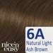 Nice & Easy Care Colour Light Ash Brown 6A - Colourants at MyPerfumeShop by Clairol