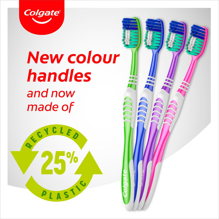 Colgate Extra Clean Triple Pack Toothbrush x 3 - Toothbrushes at MyPerfumeShop by Colgate