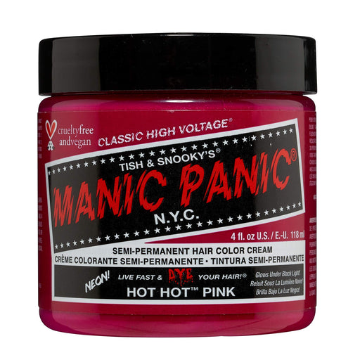 Manic Panic High Voltage Hot Hot Pink Semi-Permanent Hair Color Cream 118ml - Semi-Permanent Colour at MyPerfumeShop by Manic Panic