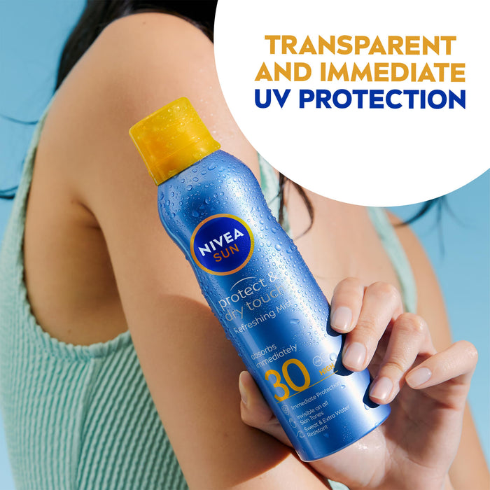 Nivea Sun Protect & Dry Touch Refreshing Sunscreen Mist SPF 30 - 200ml - Sun Preps at MyPerfumeShop by Nivea