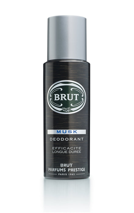 Brut Musk Deodorant Spray 200ml - Deodorants & Anti-Perspirants at MyPerfumeShop by Brut