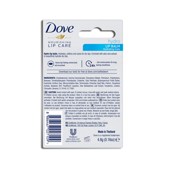 Dove Hydrating Lip Care Hydro Lip Balm 4.8g - Balms at MyPerfumeShop by Dove