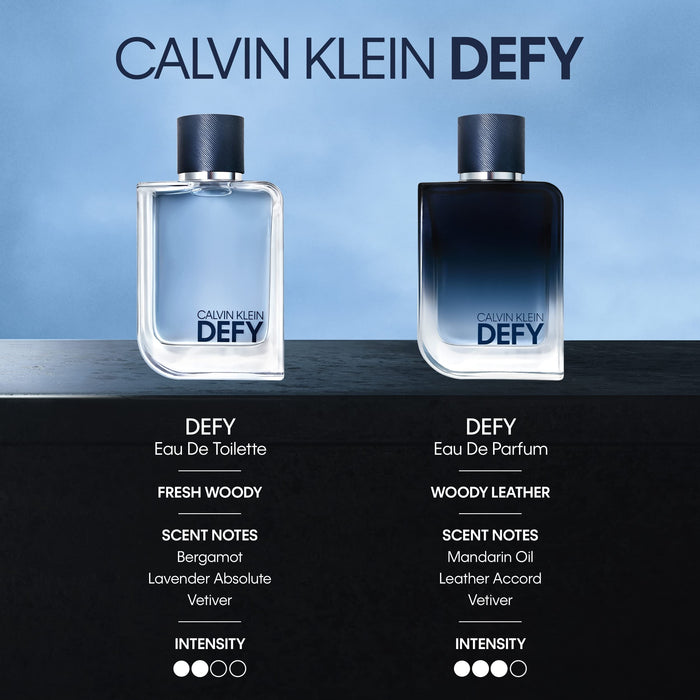 Calvin Klein Defy Eau de Parfum 50ml Spray - Fragrance at MyPerfumeShop by Calvin Klein