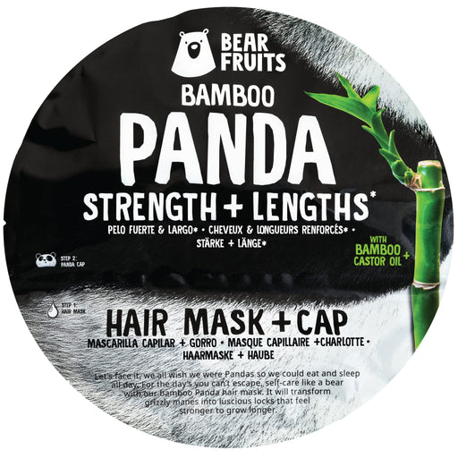 Bear Fruits Bamboo Panda Strength + Lengths Cap + Hair Mask 20ml