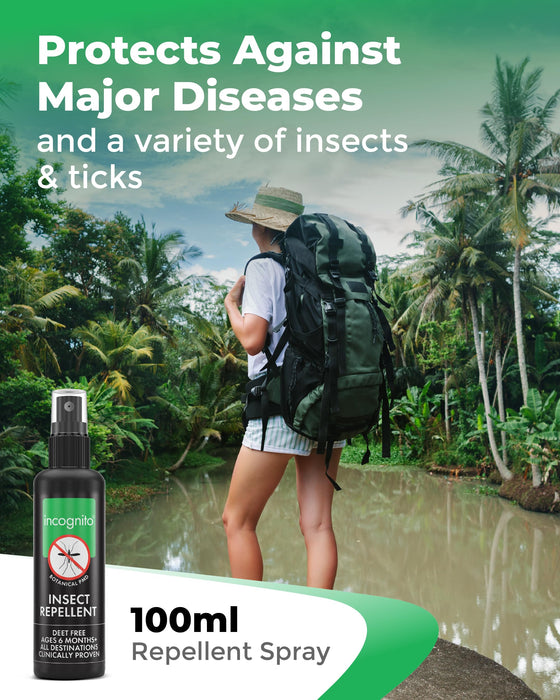 Incognito Mosquito Repellent Spray - 100ml - Insect Repellent at MyPerfumeShop by Incognito