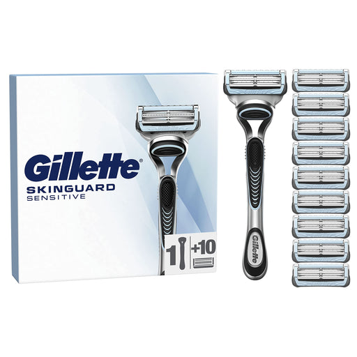 Gillette Skinguard Value Pack, Razor + 9 Blades - Razors at MyPerfumeShop by Gillette