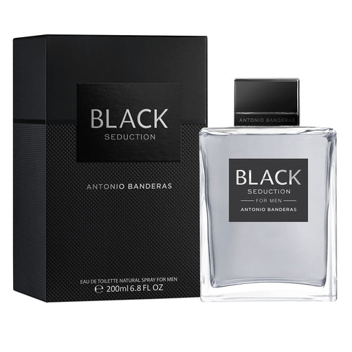 Black Seduction Antonio Banderas Eau De Toilette 200ml - Eau de Toilette at MyPerfumeShop by Antonio Banderas