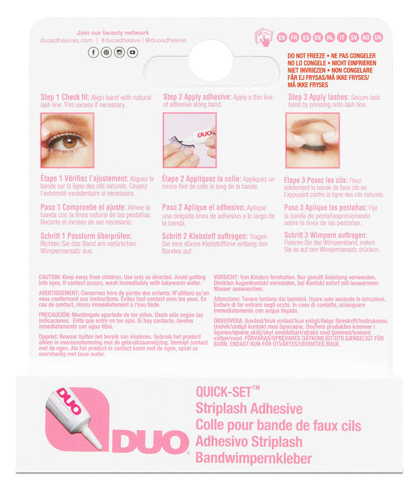 Duo Striplash Adhesive - Dark (7g) - Cosmetics at MyPerfumeShop by Duo