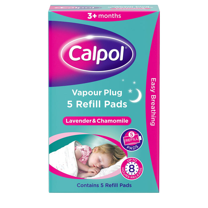 Calpol Soothe & Care Vapour Plug And Nightlight Refill Pads x 5 - Kids Health at MyPerfumeShop by Calpol