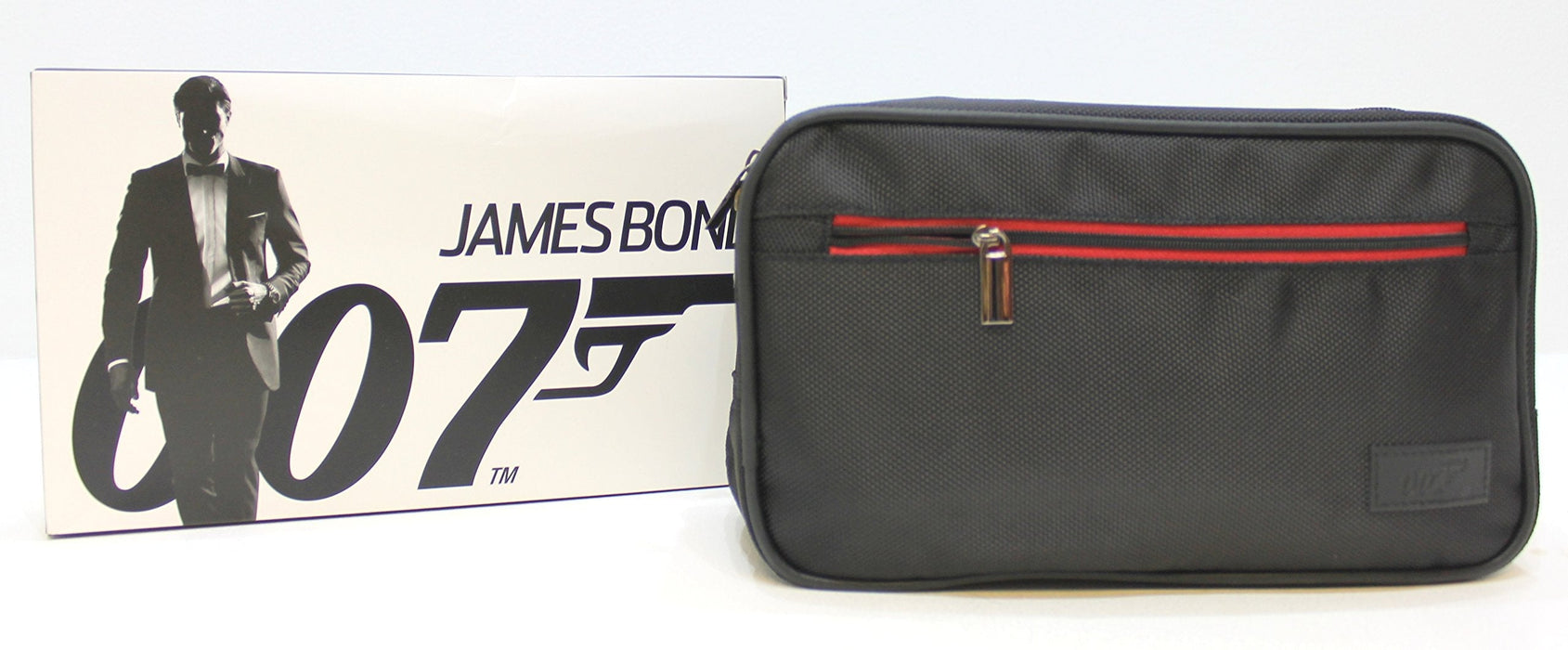 James Bond 007 Mens Travel Toiletry Wash Bag in Black - Fashion at MyPerfumeShop by James Bond 007