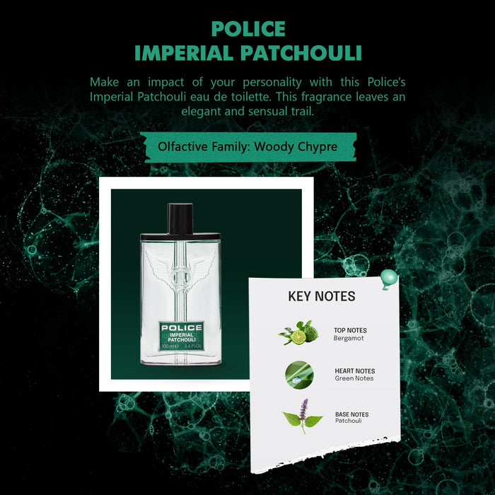 Police Imperial Patchouli Eau de Toilette 100ml - Eau de Toilette at MyPerfumeShop by Police