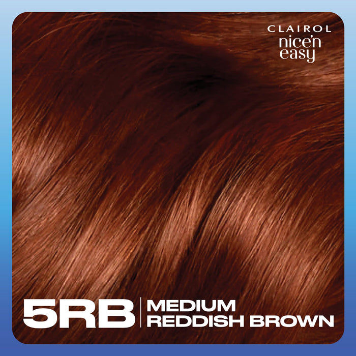 Nice & Easy Care Colour Medium Reddish Brown 5RB - Colourants at MyPerfumeShop by Clairol