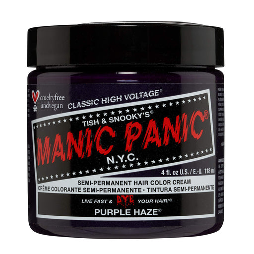 Manic Panic High Voltage Purple Haze Semi-Permanent Hair Color Cream 118ml - Semi-Permanent Colour at MyPerfumeShop by Manic Panic