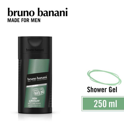 Bruno Banani Made for Men Hair & Body Wash 250ml - Body Cleansers at MyPerfumeShop by Bruno Banani