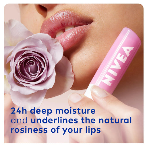 Nivea Lipcare Soft Rose 4.8g - Lips at MyPerfumeShop by Nivea