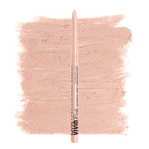 NYX Vivid Mechanical Eyeliner Pencil 0.28g - 02 Quartz Queen - Cream - Eyeliners at MyPerfumeShop by NYX