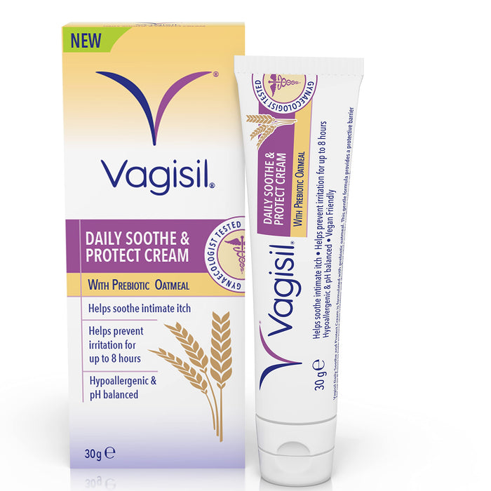 Vagisil Daily Soothe & Protect Cream Oatmeal - 30g - Feminine Hygiene at MyPerfumeShop by Vagisil