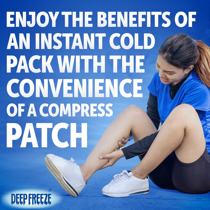 Deep Freeze Cold Patches x 4 - Pain Relief Topical at MyPerfumeShop by Mentholatum Deep Freeze