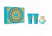 Versace Dylan Turquoise EDT 50ml Spray + 50ml Body Gel + 50ml Shower Gel - Personal Fragrance at MyPerfumeShop by Versace