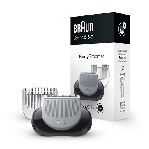 Braun EasyClick Body Groomer Attachment for Series 5, 6 and 7 Electric Shaver (New Generation) - Rotary Shavers at MyPerfumeShop by Braun