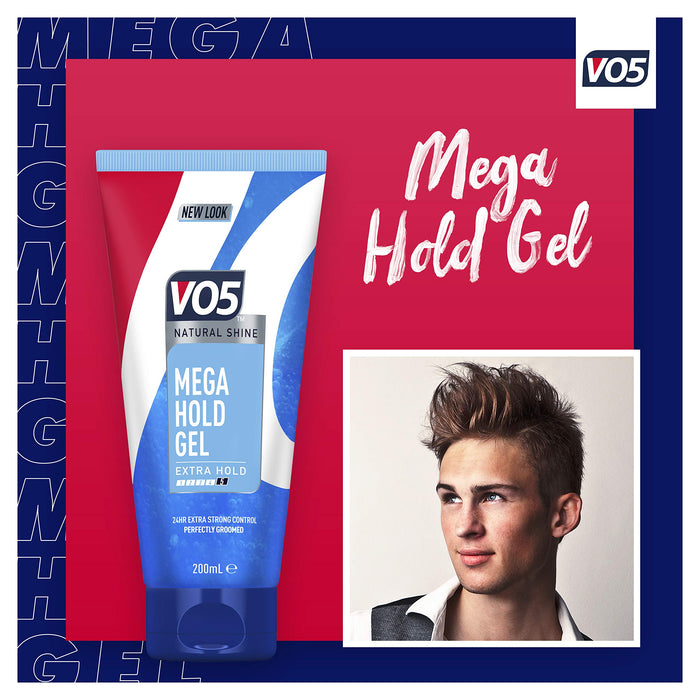 VO5 Styling Gel Mega Hold - 200ml - Hair Styling at MyPerfumeShop by Vo5