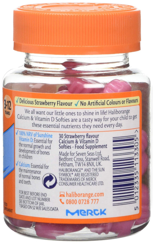 Haliborange Calcium And Vitamin D Softies x 30 - Children at MyPerfumeShop by Haliborange