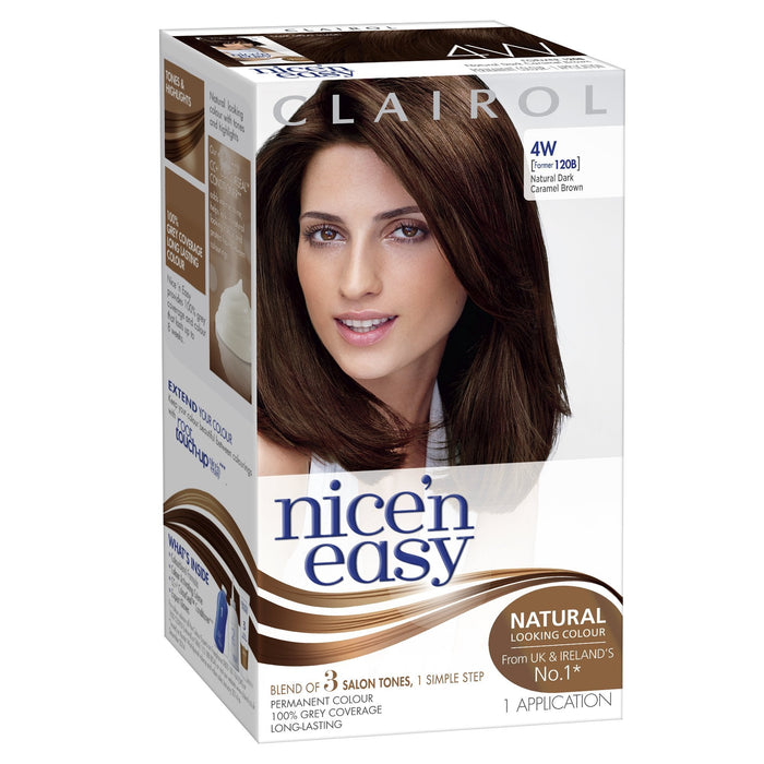 Nice & Easy Care Colour Dark Mocha Brown 4W - Colourants at MyPerfumeShop by Clairol Nice'N Easy