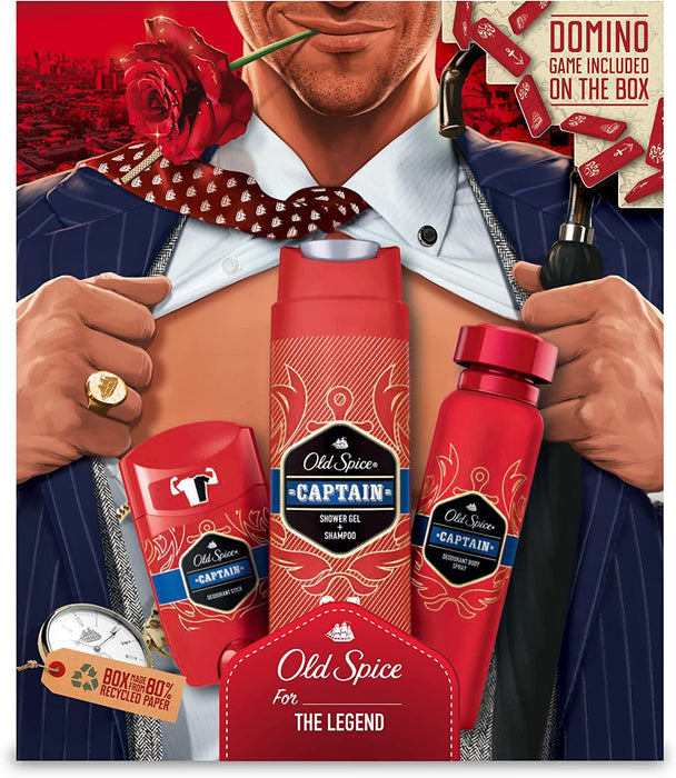 Old Spice Gentleman Giftset - Sets at MyPerfumeShop by Old Spice