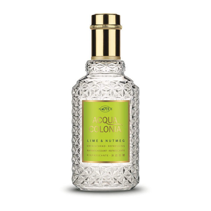 4711 Acqua Colonia Lime  Nutmeg Eau De Cologne 50ml - Eau de Cologne at MyPerfumeShop by 4711