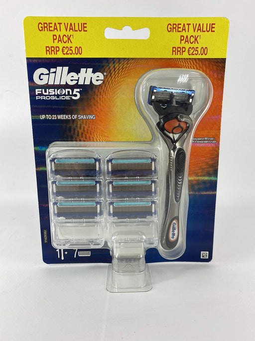 Gillette Proglide Razor+7 Blades - Men's at MyPerfumeShop by Gillette