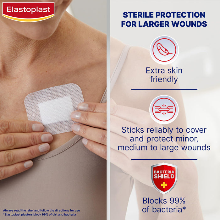 Elastoplast Sensitive XL Dressing 6x7cm x 5 - Dressings at MyPerfumeShop by Elastoplast