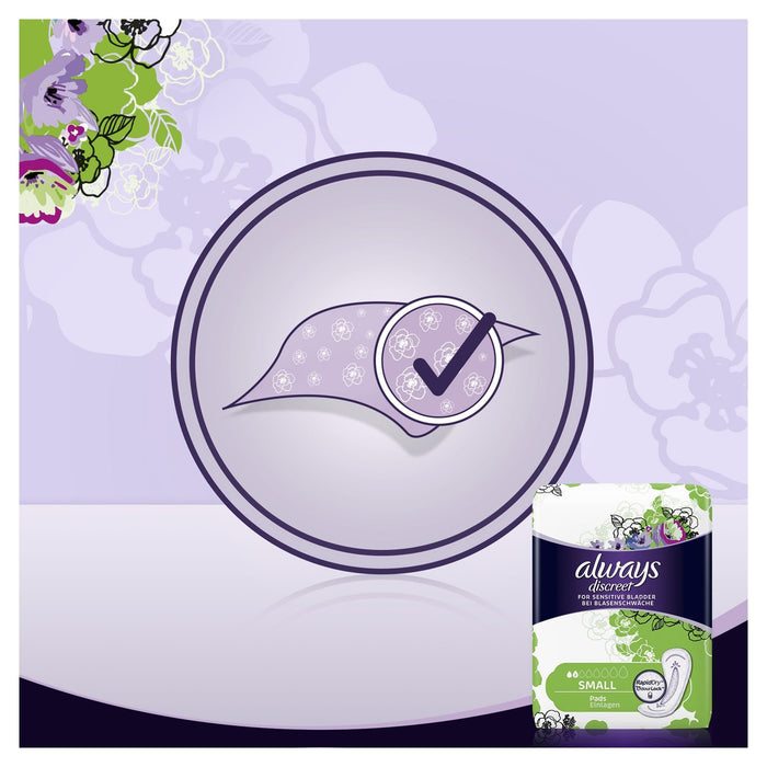 Always Discreet Small Pads x 20 - Incontinance Pads at MyPerfumeShop by Always