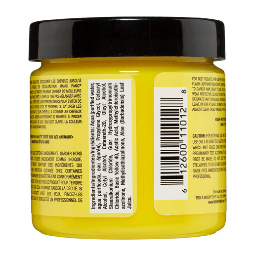 Manic Panic High Voltage Classic Semi-Permanent Hair Colour 118ml - Electric Banana - Hair Colourant at MyPerfumeShop by Manic Panic